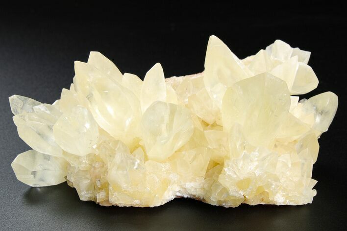 Highly Fluorescent Calcite Crystal Cluster - Wenshan Mine, China #223554